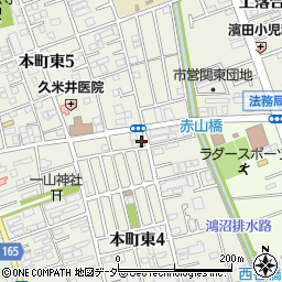 埼玉県さいたま市中央区本町東4丁目30-1周辺の地図