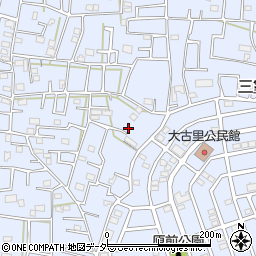 埼玉県さいたま市緑区三室1081-8周辺の地図