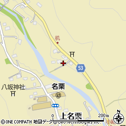 埼玉県飯能市上名栗298周辺の地図