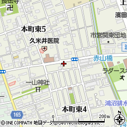 埼玉県さいたま市中央区本町東4丁目30-6周辺の地図