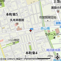 埼玉県さいたま市中央区本町東4丁目30-9周辺の地図
