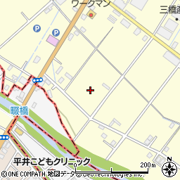 埼玉県さいたま市岩槻区釣上新田378周辺の地図