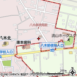 千葉県流山市駒木台203-2周辺の地図
