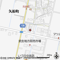 賀川商店周辺の地図