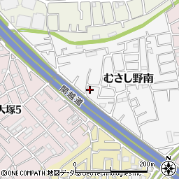 埼玉県川越市むさし野南24-20周辺の地図