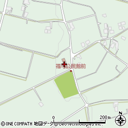 福与公民館周辺の地図