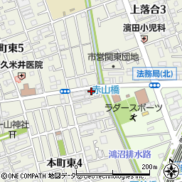 埼玉県さいたま市中央区本町東4丁目31-13周辺の地図