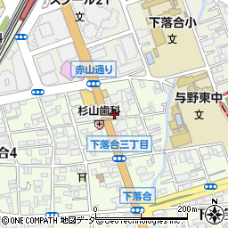 カローラ埼玉ユーステージ与野店周辺の地図