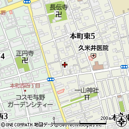 うなぎ相川屋周辺の地図