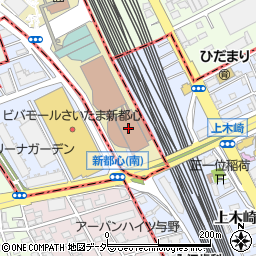 株式会社かんぽ生命保険　さいたま支店周辺の地図