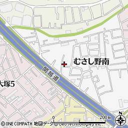 埼玉県川越市むさし野南21-10周辺の地図