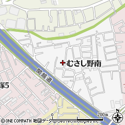 埼玉県川越市むさし野南21-6周辺の地図