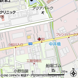 埼玉県吉川市栄町1527-6周辺の地図