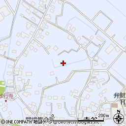 茨城県稲敷郡河内町生板周辺の地図