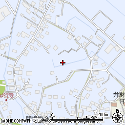茨城県河内町（稲敷郡）生板周辺の地図