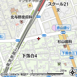 南山堂薬局北与野店周辺の地図