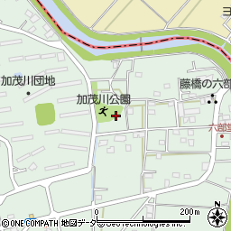 加茂川公園(古里公園)周辺の地図