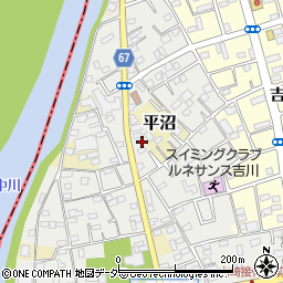 三野輪豆腐店周辺の地図