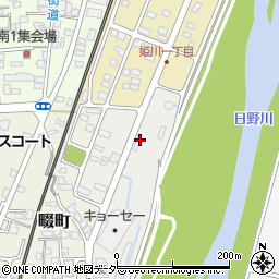 株式会社山田組　本社周辺の地図