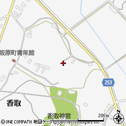 千葉県香取市香取512周辺の地図