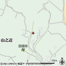 千葉県香取市山之辺1105-1周辺の地図