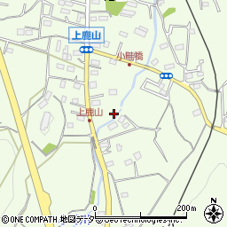 埼玉県日高市上鹿山258周辺の地図