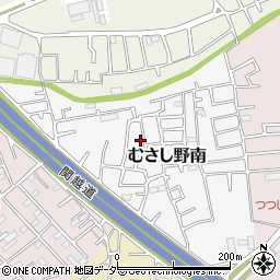 埼玉県川越市むさし野南20-7周辺の地図