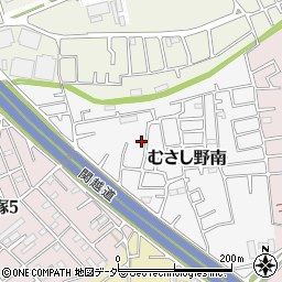 埼玉県川越市むさし野南21-3周辺の地図