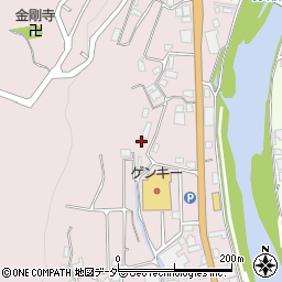 岐阜県郡上市白鳥町向小駄良943周辺の地図