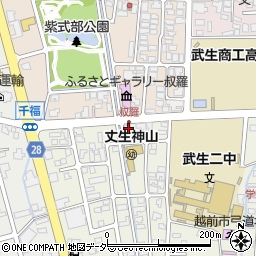 福井県越前市三ツ口町13周辺の地図