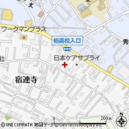 宿連寺公園周辺の地図