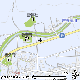 上広瀬ふれあい会館周辺の地図