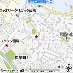 千葉県柏市宿連寺41周辺の地図