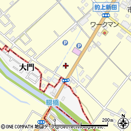 埼玉県さいたま市岩槻区釣上新田966周辺の地図