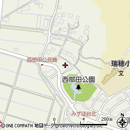 千葉県香取市西部田1177周辺の地図