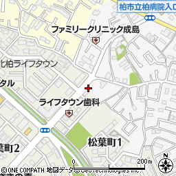 千葉県柏市宿連寺35周辺の地図