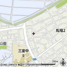 埼玉県さいたま市緑区馬場周辺の地図