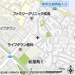 千葉県柏市宿連寺37周辺の地図