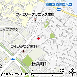 千葉県柏市宿連寺36周辺の地図