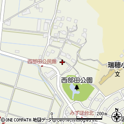 千葉県香取市西部田1176周辺の地図