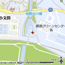 相野谷川排水機場周辺の地図