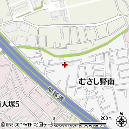 埼玉県川越市むさし野南22-4周辺の地図