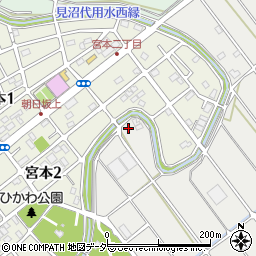 埼玉県さいたま市緑区見沼5417周辺の地図