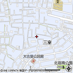 埼玉県さいたま市緑区三室834周辺の地図