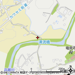 埼玉県日高市清流24周辺の地図