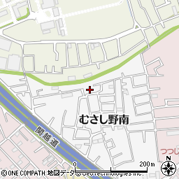 埼玉県川越市むさし野南5-25周辺の地図