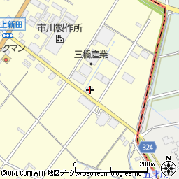 埼玉県さいたま市岩槻区釣上新田224-2周辺の地図