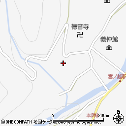 長野県木曽郡木曽町日義上町周辺の地図