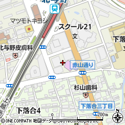 埼玉トヨペット株式会社　与野支店整備受付周辺の地図