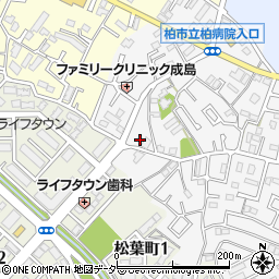 千葉県柏市宿連寺34周辺の地図